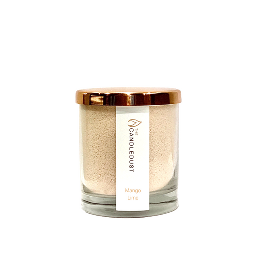 Pulverkerze im Glas - Mango Limette 160g