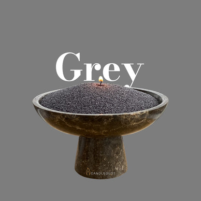 Powdered Candle Refill Kit – Unscented Grey, 330g