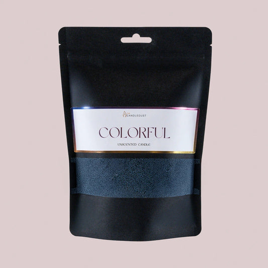 Powdered Candle Refill Kit – Unscented Space Grey, 330g